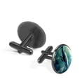 thumbnail image 2 of Whale Elegant Men's Stainless Steel Cufflink Sets for Formal Attire, Weddings, and Special Events, 2 of 6