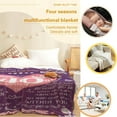 thumbnail image 4 of Happy 40th Birthday Gifts for Women Men Blanket 1983 40th Birthday Anniversary Weeding Decorations Turning 40 Year Old Bday Gift Idea for Wife Husband Mom Dad Throw Blanket 60Lx50W Inch, 4 of 5