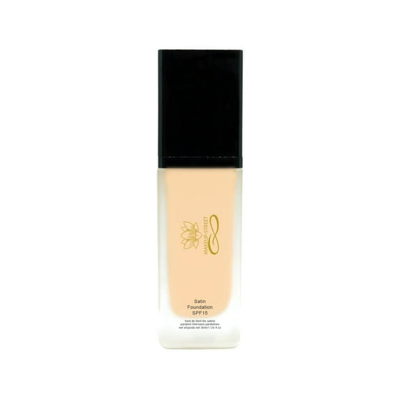 Makeup-Street Facial Coverage Foundation - Peach Color radiant glow natural Finish 1.01 perfect foundation