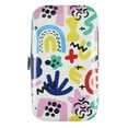 thumbnail image 4 of U Style Personal Nail Care 6 Piece Tool Set with Hard Case, Multicolor Abstract Design, 4 of 4