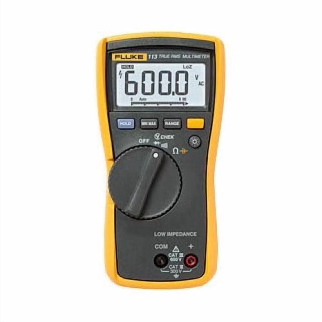 113 - MULTIMETER DIGITAL AUTO TRUE RMS RES CAP DIODE VOLT CONTINUITY