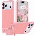 thumbnail image 1 of Funda Delgada Mate con Soporte Oculto para iPhone 17 Pro Max 6.9", Negro, 1 of 7