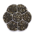 thumbnail image 4 of Diamantes de imitación de vidrio Bling Bling 14400 piezas con parte posterior plana, 4 of 12