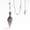 Amethyst, variant on Resin Amulet Healing Chakra Crystal Quartz Reiki Pendulum Pendant Orgonite Orgon-Olivine