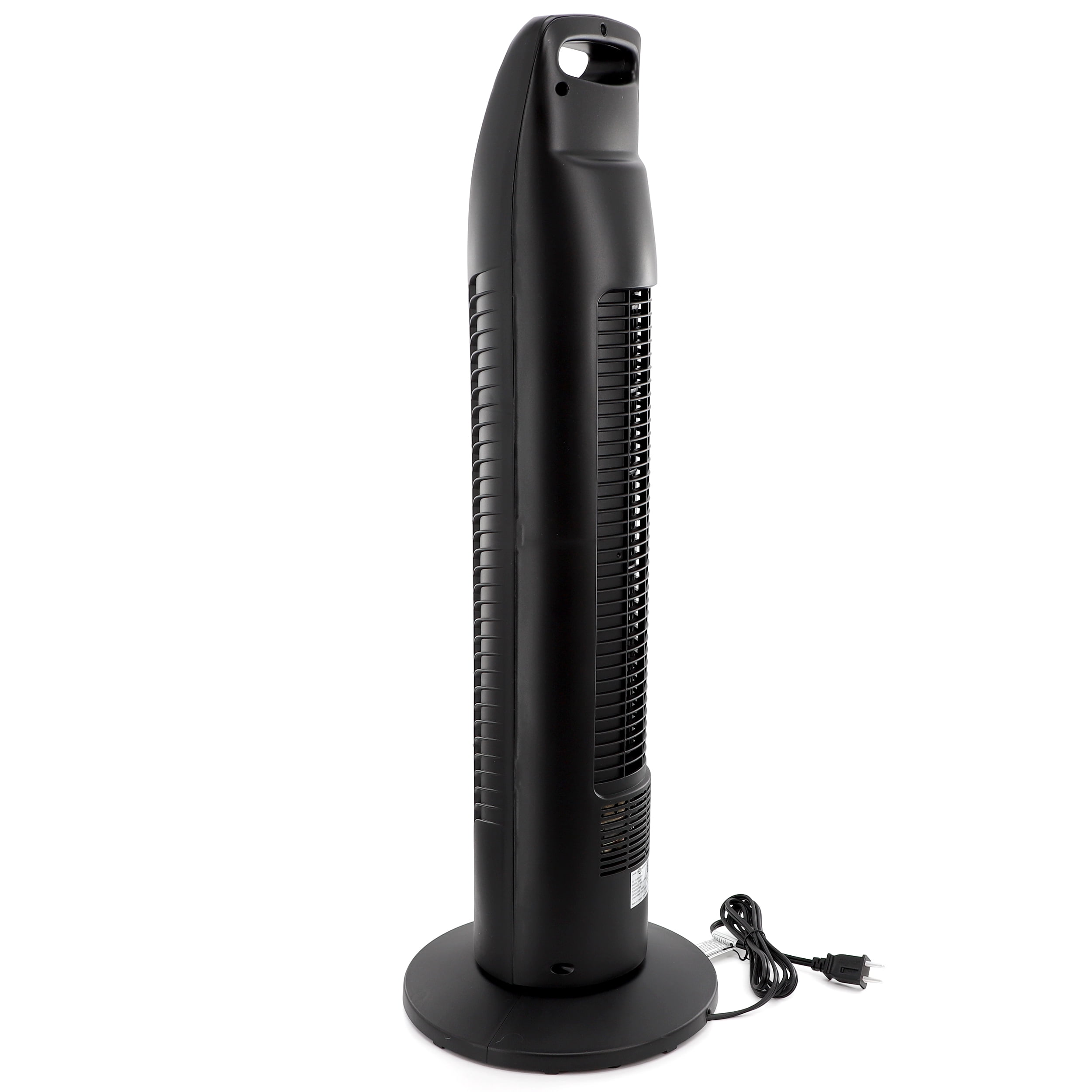 Air Monster 30 Inch 3 Speed Oscillating Tower Fan in Black