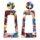 thumbnail image 1 of sweethay 1 par de pendientes cuadrados geométricos universales redondos colgantes de oreja acrílico colorido joyería exagerada regalos para Ropa, zapatos y accesorios Miscelánea Vistoso, 1 of 6
