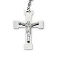thumbnail image 4 of BEBERLINI Traditional Rosary Necklace Five Decade Stainless Steel Catholic Prayer Beads 10mm, 4 of 5