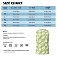 thumbnail image 5 of Lsque Daisies Flowers Print Men's Cotton Blend Sleeveless Muscle Shirts (S-3XL)- Moisture Wicking, Odor Protection, UPF 30+,Medium, 5 of 8