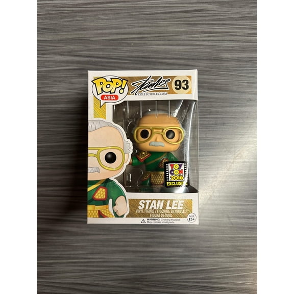 Collectible Funko POP! Asia: Stan Lee Collectibles: Stan Lee (Toy Con 2016)(Damaged Box) #93