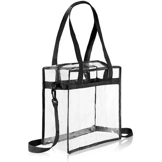 Bolso de mano transparente, bolso de hombro transparente, bolso de viaje, bolso de mano transparente, bolsos de viaje, neceser de PVC, bolso organizador de viaje Adepaton LKX-0829