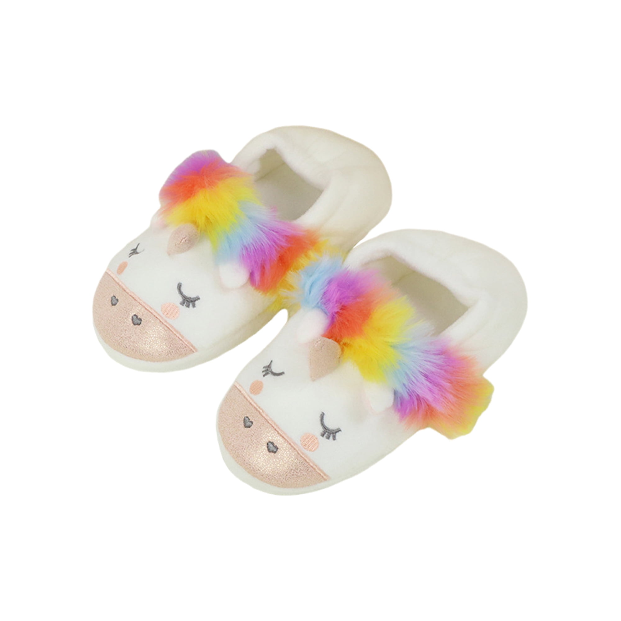 Girls slip on slippers best sale