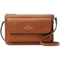 thumbnail image 5 of Kate Spade New York handbag for women Leila small flap crossbody bag, Warm Gingerbread, 5 of 5