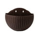 thumbnail image 1 of Maceta de plástico Wosthever ABS para todo tipo de plantas Café elegante 28,1*25,7*15,5 cm, 1 of 6