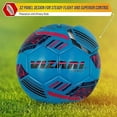 thumbnail image 2 of Vizari Livorno Soccer Ball | Sizes 3, 4, 5 | Durable TPU for Training & Matches | Ideal for Kids, Youth & Adults - SKY BLUE, 4, 2 of 7