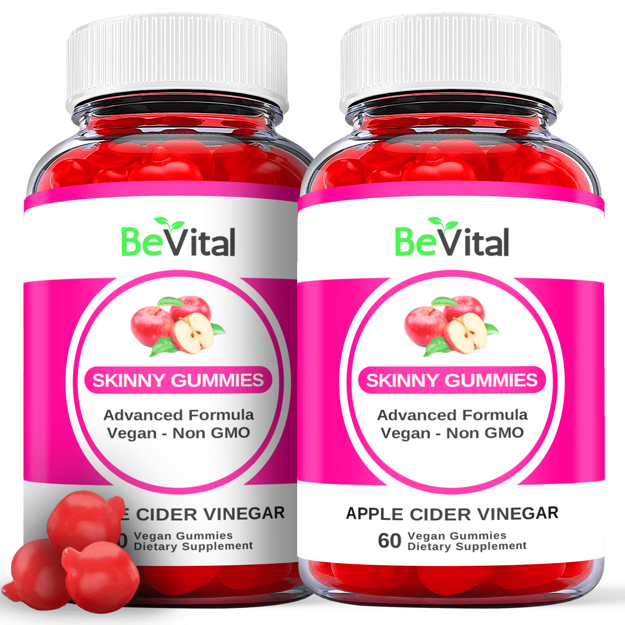 (2 Pack) Be Vital Keto ACV Gummies - Supplement for Weight Loss - Energy & Focus Boosting Dietary Supplements for Weight Management & Metabolism - Fat Burn - 120 Gummies