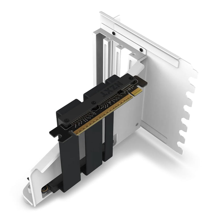 NZXT Vertical GPU Mounting Bracket with Riser Cable, White