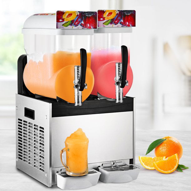 30L Double cylinder Cold and Hot Drink machine Juice Beverage dispenser 