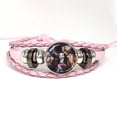thumbnail image 4 of Pulsera de Anime Demon Slayer Kimetsu No Yaiba, brazalete de cuero hecho a mano, Kamado, Tanjirou, Nezuko, novedad de 2024, 4 of 5