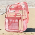 thumbnail image 6 of Clear Backpack for School,Large Heavy Duty Stadium Approved Clear Bookbag, See Through Transparent Backpacks for Travel College Work, 6 of 8