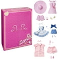 thumbnail image 1 of Paquete de moda Barbie The Movie con 3 atuendos y accesorios, 1 of 6
