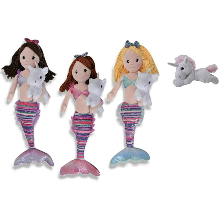 The petting zoo sales plush mermaid