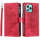 thumbnail image 1 of Style 006 For Honor 400 Lite Wallet Case PU Leather Phone Cover Mandala Flower Pattern - Grey, 1 of 5