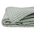 thumbnail image 3 of Cottonesque 100% Cotton Solid Diamond Quilt, 3 of 3