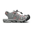 thumbnail image 5 of Dream Pairs Kids Summer Athletic Sandals Boys Girls School Outdoor Sports Sandals Walking Shoes 160912-K LIGHT/GREY/CORAL Size 8, 5 of 5