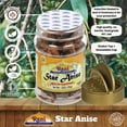 thumbnail image 3 of Rani Star Anise Seeds, Whole Pods (Badian Khatai) Spice 1.25oz (35g) PET Jar ~ All Natural | Gluten Friendly | NON-GMO | Kosher | Vegan | Whole Chinese Anise Star Pods Sun Dried Spice, Anis Estrella, 3 of 8