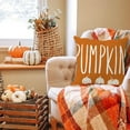 thumbnail image 4 of 45x45cm Christmas Home Short Sofa Pillowcase Bedroom Sofa Cushion Pillow Cover Without Pillow Core, 4 of 6