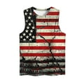 thumbnail image 4 of Wiyuqeen Womens Stars Striped Tank Tops American Flag Tank Tops 4th of July Sleeveless Shirts Crew Neck Plus Size Tanks Memorial Day Gifts, 4 of 4