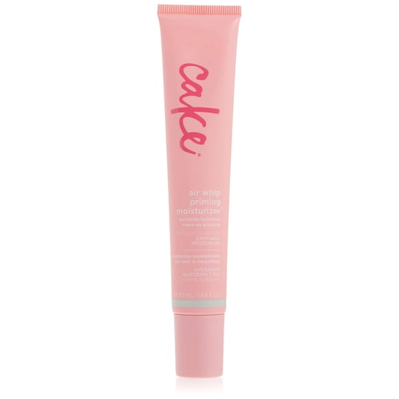 Cake Beauty Air Whip Priming humectante edificable, 1.69 onzas