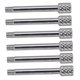 thumbnail image 1 of 6 tornillos de bloqueo para cuerdas de puente de trémolo de guitarra eléctrica, accesorio para bricolaje Plata, 1 of 7