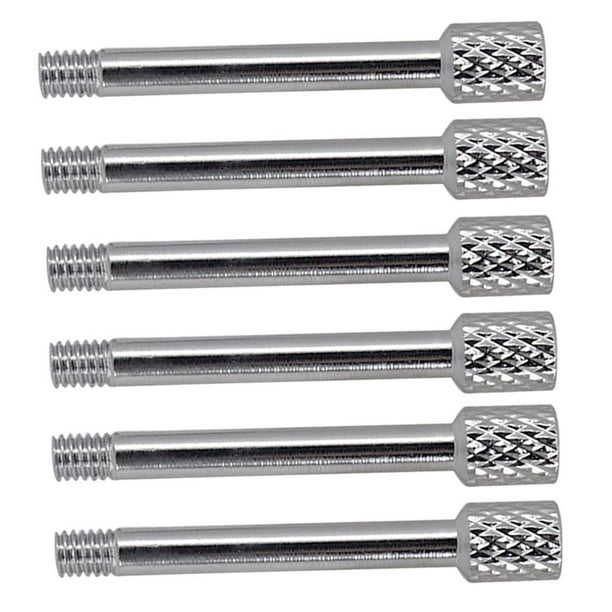 Tornillos de bloqueo de cuerdas de afinación de guitarra eléctrica Yuyangstore Juego de 6 Plata