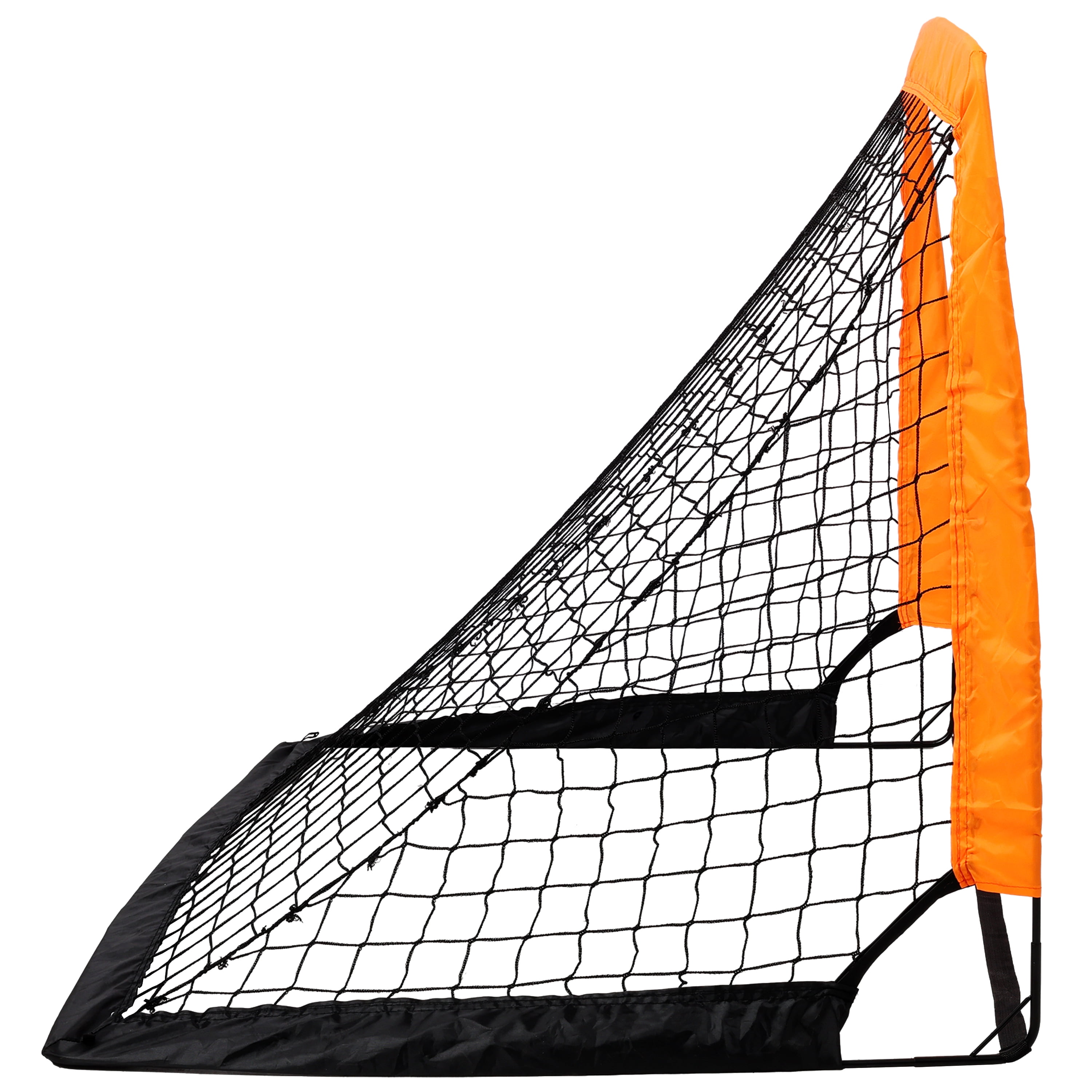 2 Pack Pop Up Soccer Goals, Portable Foldable Soccer Nets with Carry Bag & Ground Stakes, for Kids Youth Adults Backyard Play and Soccer Training