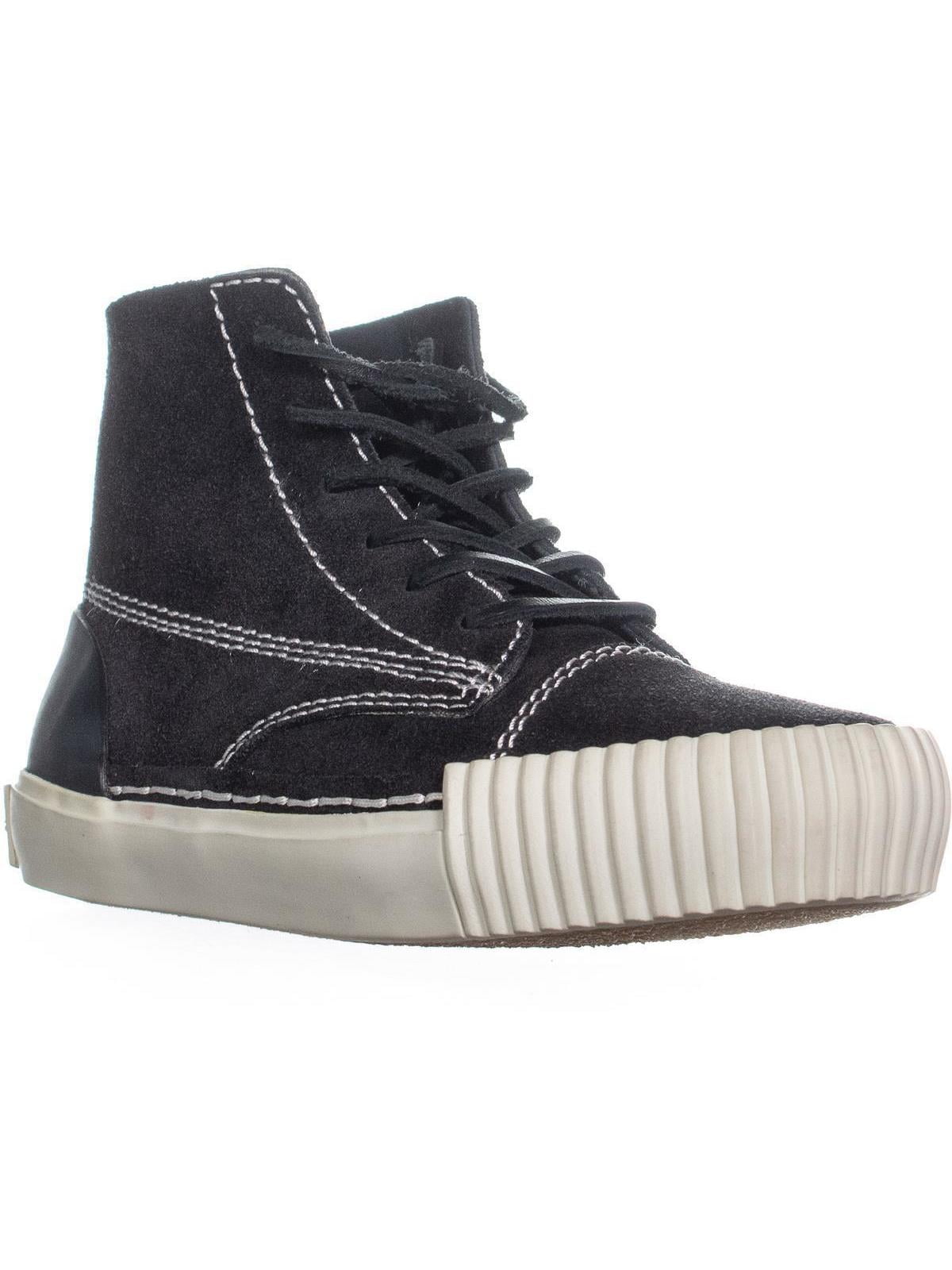 analysere beskyttelse Siege Womens Alexander Wang Perry Lace Up High Top Sneakers, Black - Walmart.com