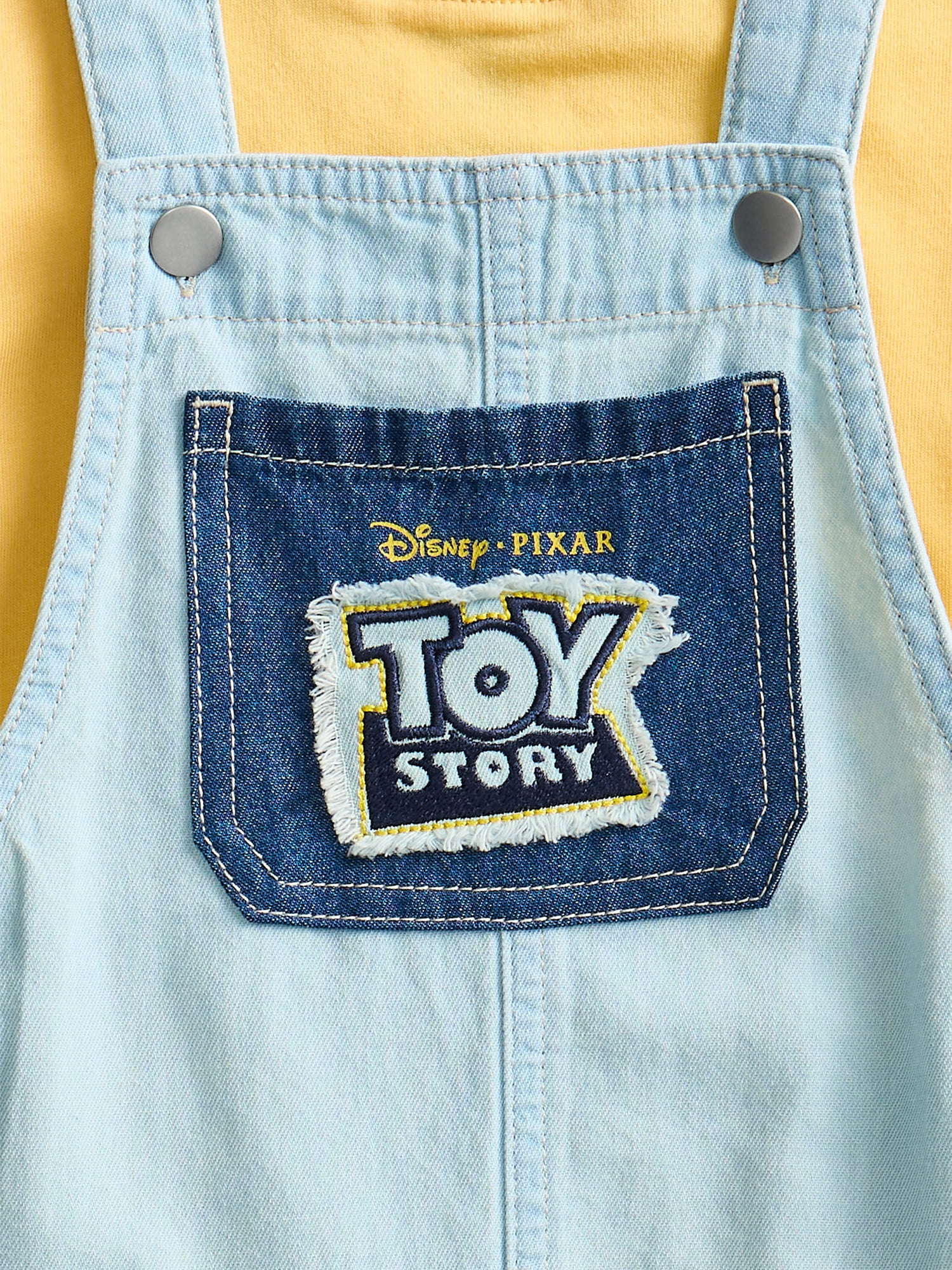 Toy Story Toddler Boys Shortall and Short Sleeve Tee Set, 2-Piece, Sizes 12M-5T