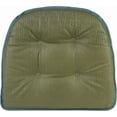 thumbnail image 4 of Non-Slip Tufted Chair Cushions for Dining Room, Kitchen and Office Use, U-Shaped Skid-Proof Seat Pad, 15x16 Inches, 4 Pack, Marine Blue, 4 of 6
