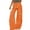 Orange, variant on Kmdttou Cargo Pants Women Stretchy Flared Pants New Fashionable And Casual Versatile Pockets Flared Workwear Pants Long Pants S-3XL