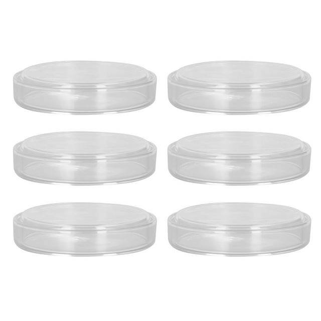 Placa De Cultivo Celular ANGGREK Placa De Petri Transparente 10 Piezas