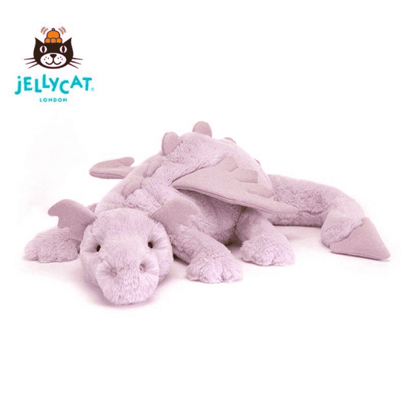 Jellycat Lavender Dragon Huge 19.68 inch