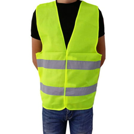 Reflective Running Vest Gear - Stay Visible & Safe - Ultra Light & Comfortable Motorcycle Reflective Vest - Safety (Best Motorcycle Safety Gear)