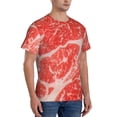 thumbnail image 5 of Rocae Beef Steaks for Men's Moisture-Wicking Crew Tee - T-Shirt for Sports, Outdoor Activities, and Casual Wear3X-Large, 5 of 9