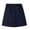 Navy, variant on Girls Shorts, Shorts for Girls, Solid Color Lightweight Stretchy Skort Built In Liner Modesty School Uniform Summer Blue 12-13 Years