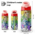thumbnail image 3 of Battle for Dream Island BFDI Stainless Steel Insulated Water Cup for Boys Girls Leakproof Water Bottle with Flip-Flop Lid, 3 of 8