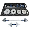 thumbnail image 1 of Kit De Mancuernas Pesas Con Barra Discos Ejercicio Gym 50kg Picool PESA-01, 1 of 8