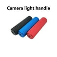 thumbnail image 2 of Camera Flashlight Handle 96mm Nonslip Hand Grip 1/4-20 Screw to 1/4 Hole Metal Handheld Tripod Rod for Photography, 2 of 8
