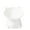 White, variant on Raised Cat Food Bowl - Plastic Elevated Feeding Dish with Anti-Tip Base, Wide Mouth to Prevent Whisker Pinch, Easy to Clean for Food and Water