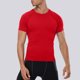 thumbnail image 1 of pstuiky camisetas de hombre, Camisa deportiva de color liso con mangas raglán cortas y cuello redondo para hombre camisas casuales para hombre l, 1 of 4