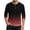 Watermelon Red, variant on Maplenight Henley Shirts for Men Long Sleeve Button Trendy Shirts Gradient Color Relaxed Fit Casual Pullover Tops for Fall Winter